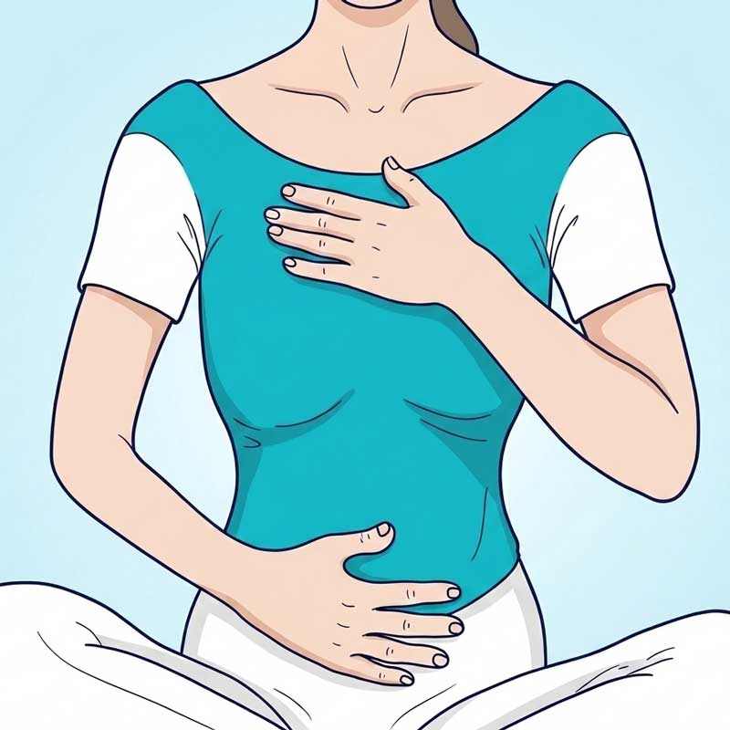 respiration abdominale pour aller mieux
