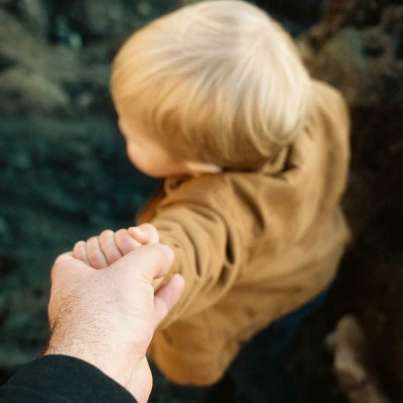 Respiration d'un enfant